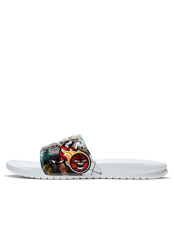 Тапочки benassi jdi print slide 'china hoop dreams' Nike