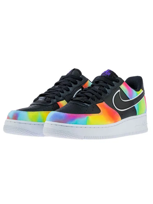 Кроссовки air force 1 низкие Nike — изображение 3 из 4, черный/мульти