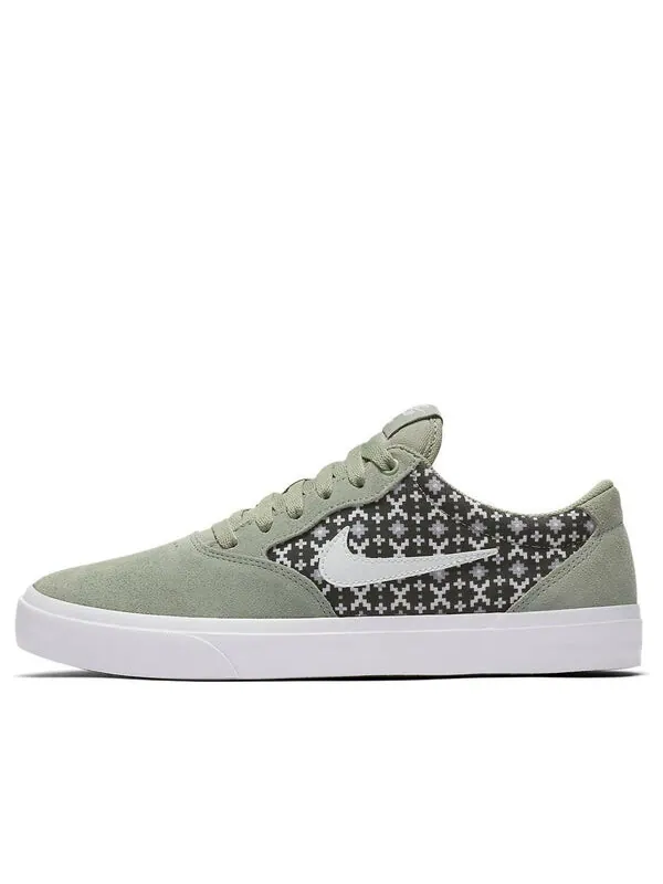 Кроссовки sb skateboard chron solarsoft premium Nike — изображение 1 из 4, зеленый