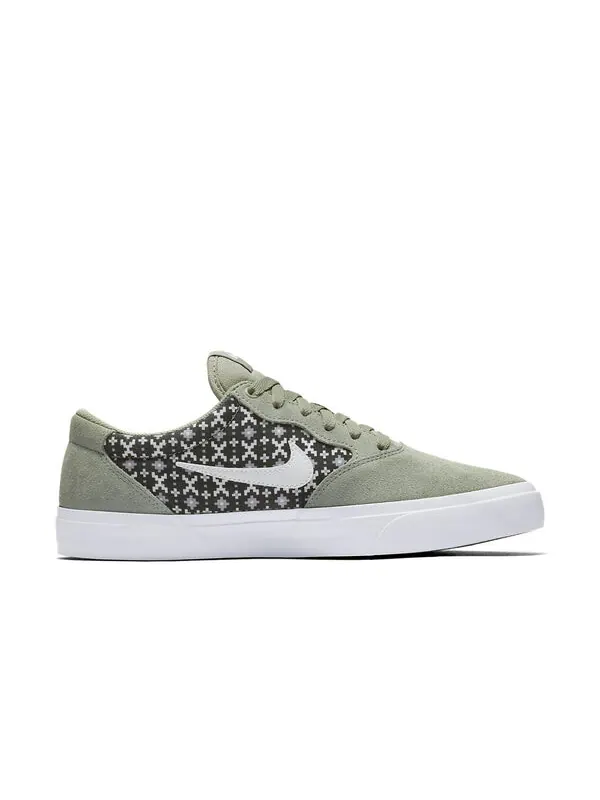 Кроссовки sb skateboard chron solarsoft premium Nike — изображение 2 из 4, зеленый