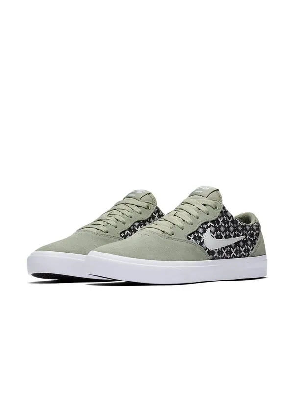 Кроссовки sb skateboard chron solarsoft premium Nike — изображение 3 из 4, зеленый