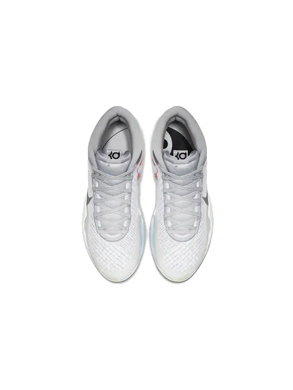 Кроссовки zoom kd 12 Nike — изображение 4 из 4, белый/серый