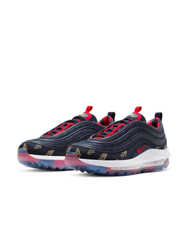 Кроссовки air max 97 golf nrg Nike — изображение 3 из 4, синий/черный/красный