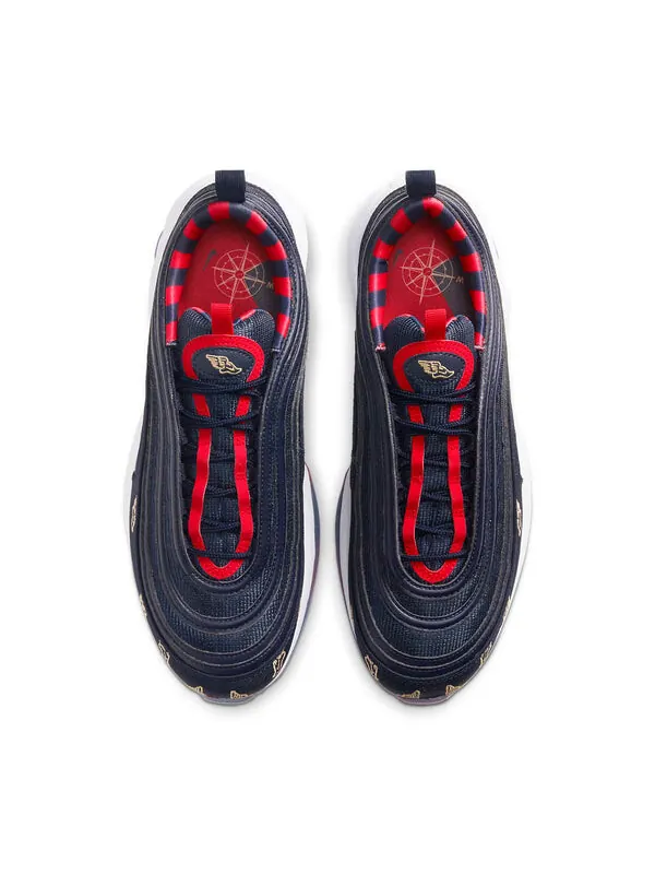 Кроссовки air max 97 golf nrg Nike — изображение 4 из 4, синий/черный/красный