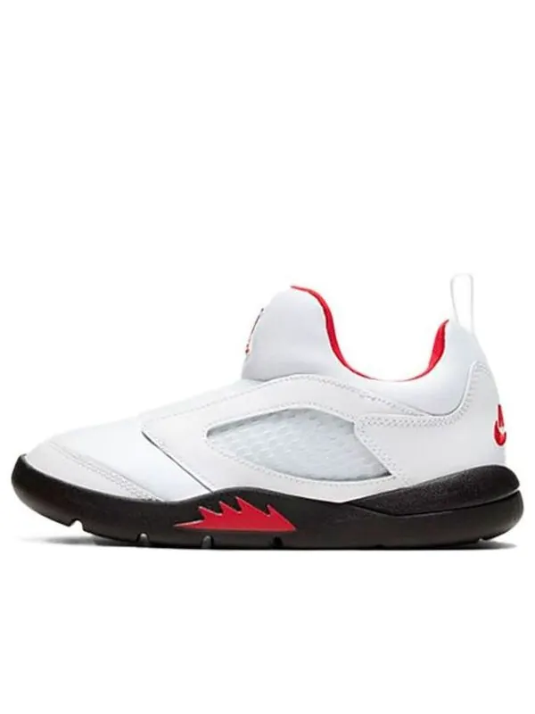 Кроссовки 5 ретро маленький флекс Air Jordan — изображение 1 из 4, белый/красный-черный