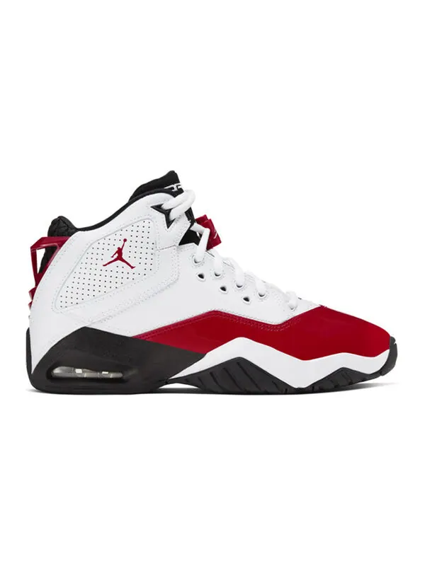 Кроссовки (GS) Air Jordan B'Loyal 'White Gym Red' — изображение 2 из 4, белый