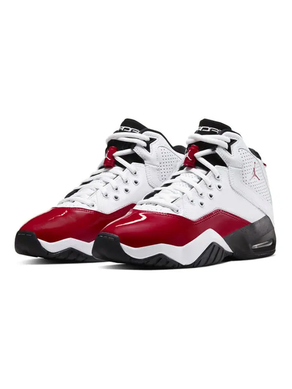 Кроссовки (GS) Air Jordan B'Loyal 'White Gym Red' — изображение 3 из 4, белый