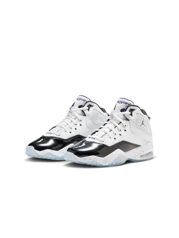 Кроссовки b'loyal 'white court purple' Air Jordan — изображение 3 из 4, черный белый