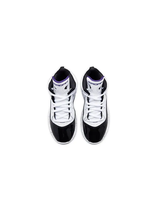 Кроссовки b'loyal 'white court purple' Air Jordan — изображение 4 из 4, белый/черный/фиолетовый