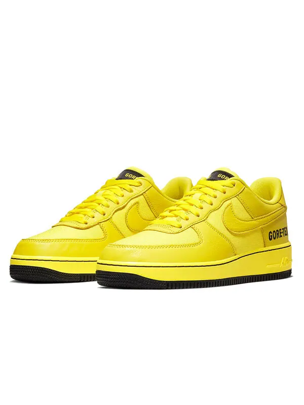 Кроссовки gore tex air force 1 low Nike — изображение 3 из 4, желтый/черный