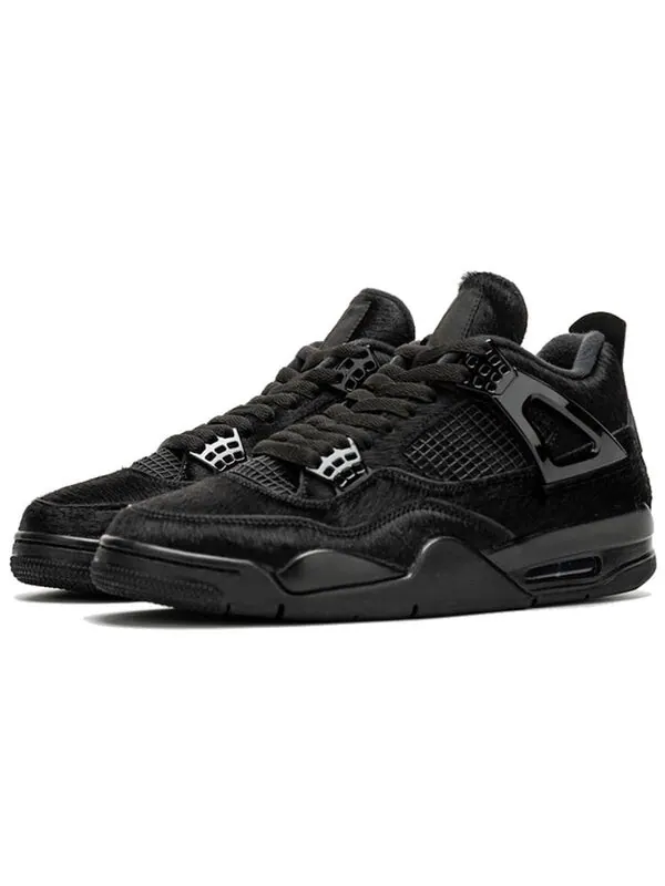 Кроссовки 4 ретро x оливия ким Air Jordan — изображение 3 из 4, черный/черный