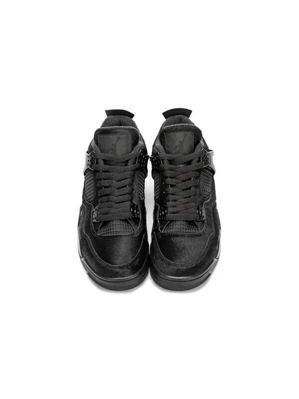Кроссовки 4 ретро x оливия ким Air Jordan — изображение 4 из 4, черный/черный