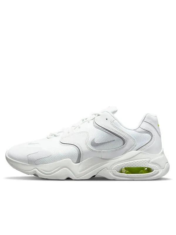 Кроссовки air max 2x 'white metallic silver' Nike — изображение 1 из 4, белый
