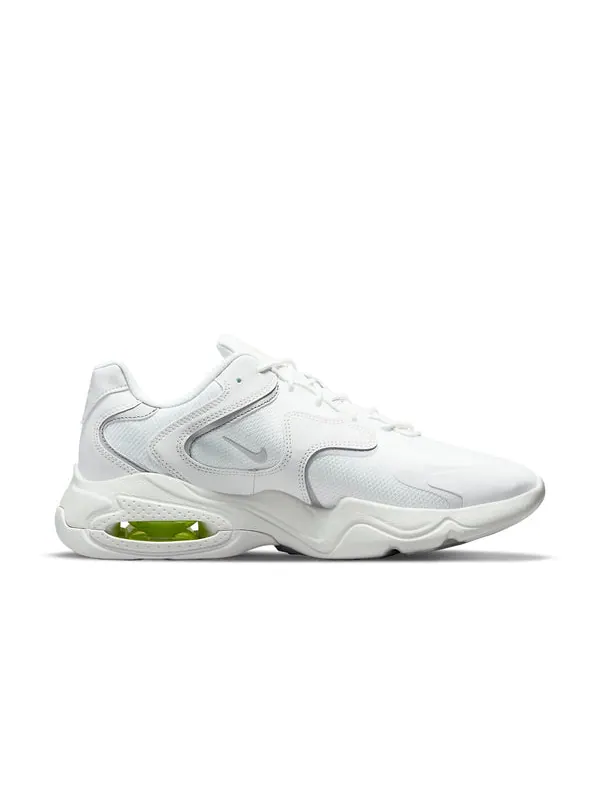 Кроссовки air max 2x 'white metallic silver' Nike — изображение 2 из 4, белый