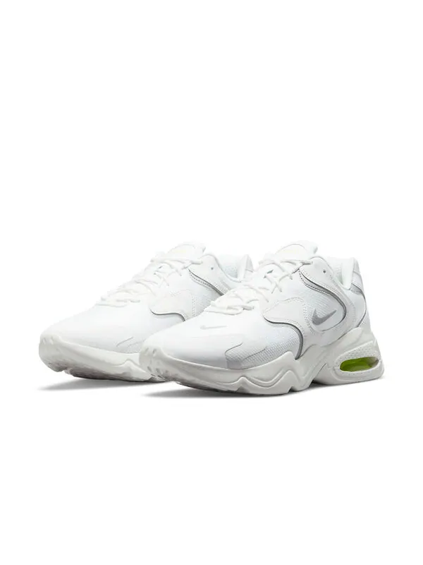Кроссовки air max 2x 'white metallic silver' Nike — изображение 3 из 4, белый