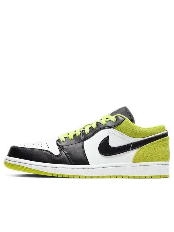 Кроссовки 1 низкие Air Jordan — изображение 1 из 4, черный//белый