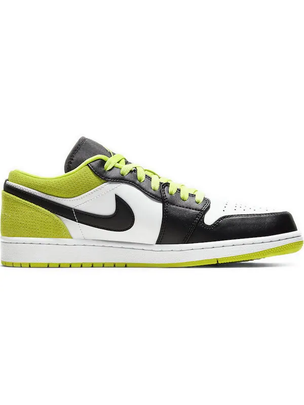 Кроссовки 1 низкие Air Jordan — изображение 2 из 4, черный//белый