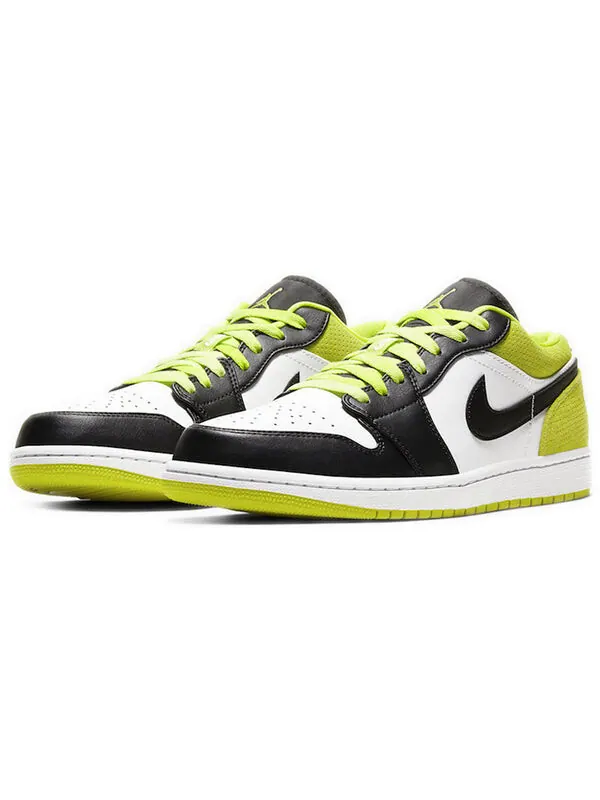 Кроссовки 1 низкие Air Jordan — изображение 3 из 4, черный//белый
