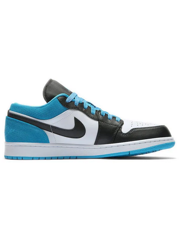 Кроссовки 1 low se Air Jordan — изображение 2 из 4, черный/синий/белый
