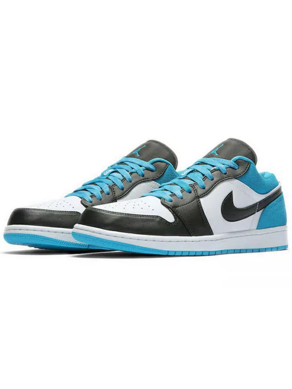 Кроссовки 1 low se Air Jordan — изображение 3 из 4, черный/синий/белый