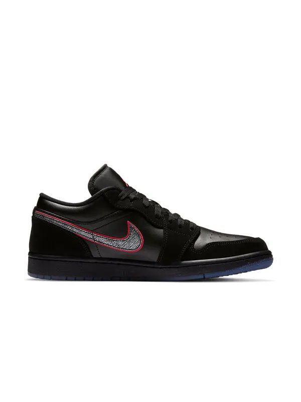Кроссовки 1 низкие Air Jordan — изображение 2 из 4, черный