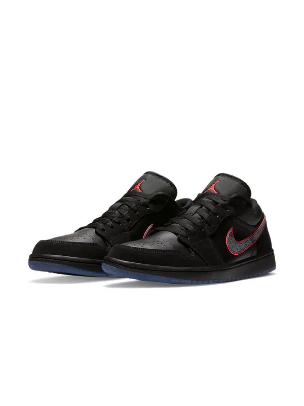 Кроссовки 1 низкие Air Jordan — изображение 3 из 4, черный