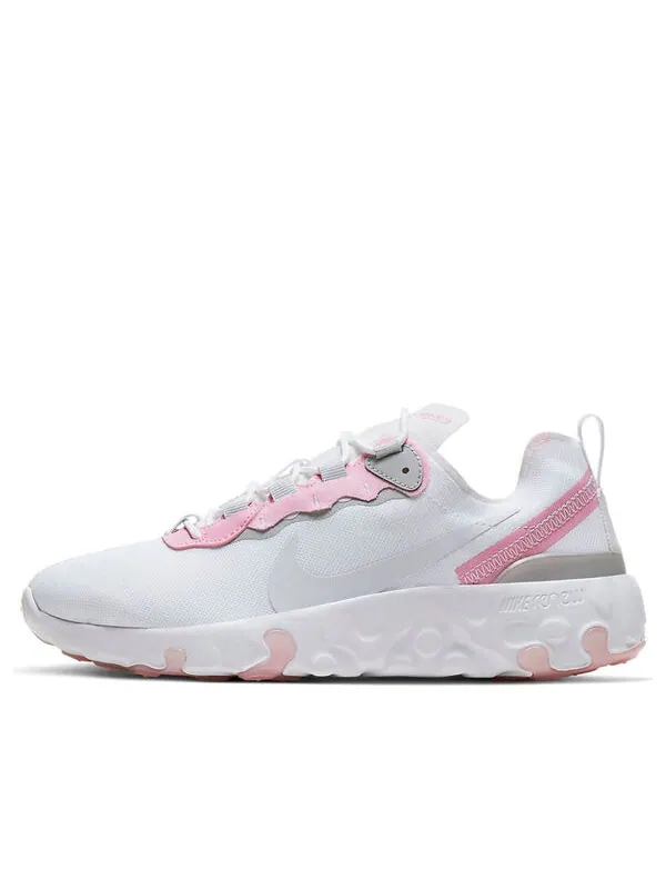 Кроссовки renew элемент 55 Nike — изображение 1 из 4, белый/розовый