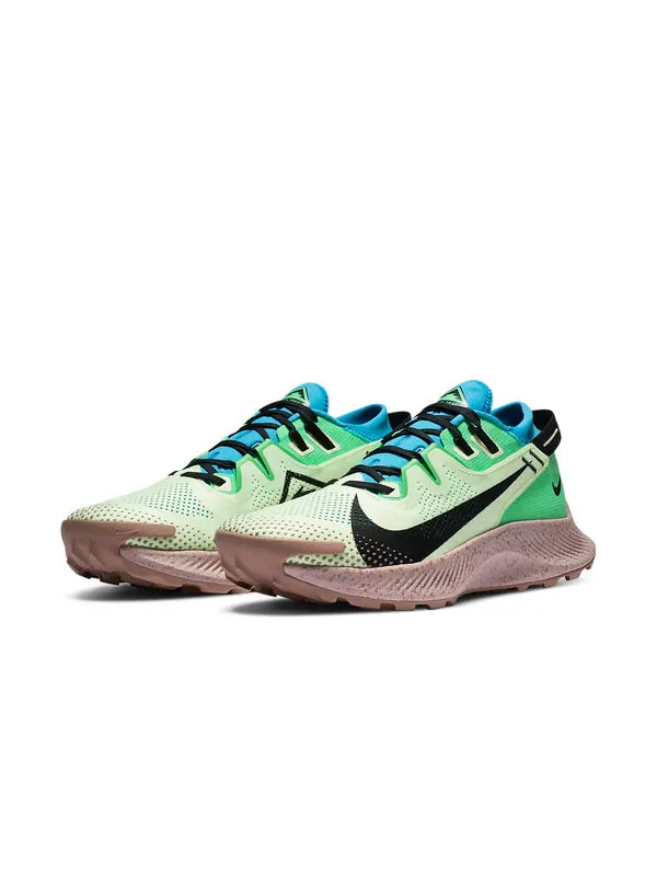 Кроссовки пегас трейл 2 Nike — изображение 3 из 4, синий/зеленый