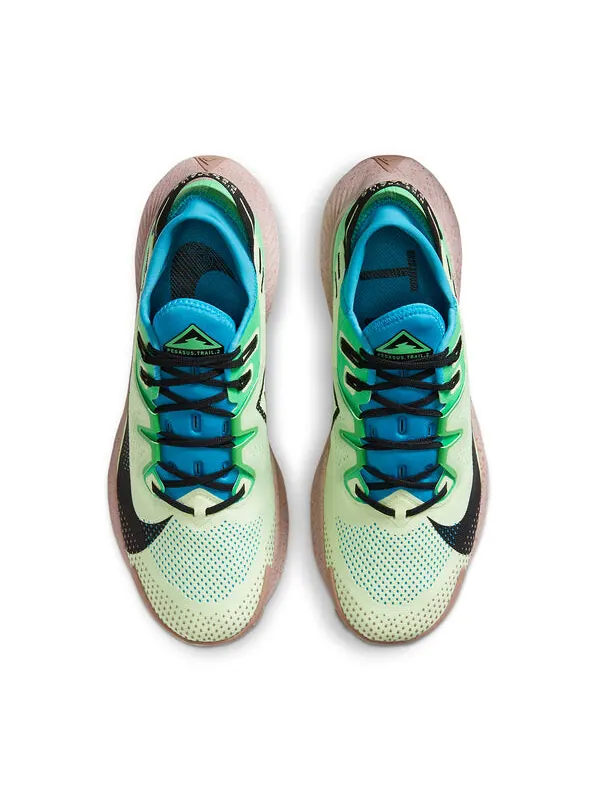 Кроссовки пегас трейл 2 Nike — изображение 4 из 4, синий/зеленый