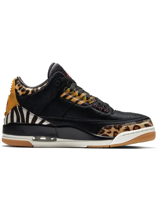 Кроссовки 3 ретро se Air Jordan — изображение 2 из 4, черный/мульти--темный