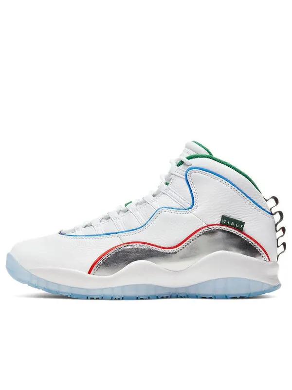 Кроссовки 10 ретро Air Jordan — изображение 1 из 4, белый/мульти