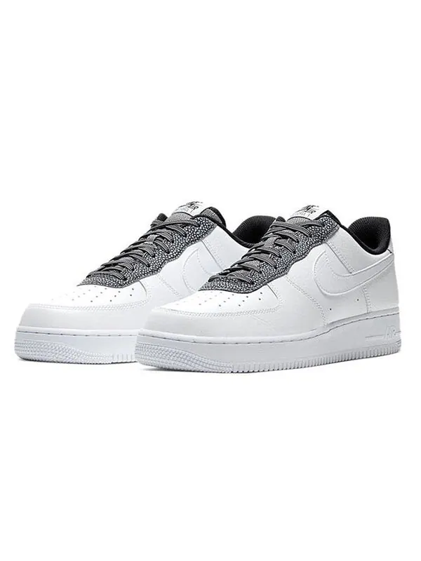Кроссовки air force 1 '07 lv8 'white grey' Nike — изображение 3 из 4, белый/черный