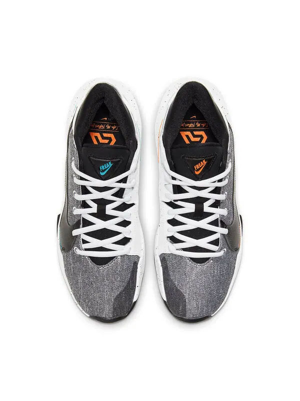 Кроссовки зум фрик 2 Nike — изображение 4 из 4, белый/черный