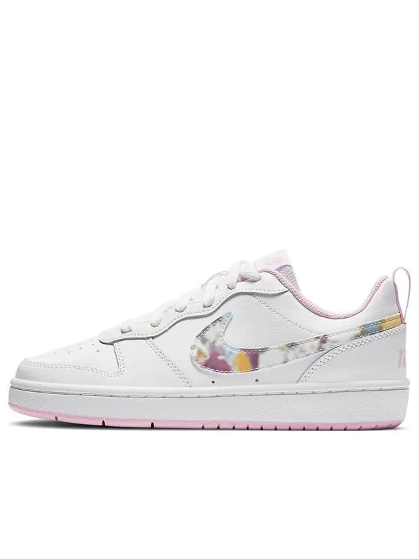 Кроссовки Court Borough Low 2 SE Nike — изображение 1 из 4, белый/розовый