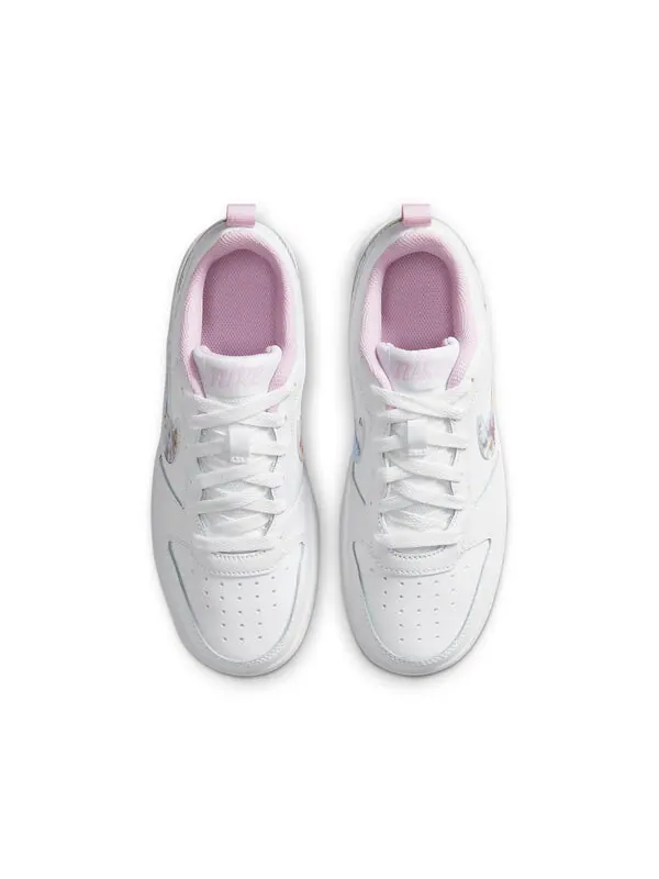 Кроссовки Court Borough Low 2 SE Nike — изображение 4 из 4, белый/розовый
