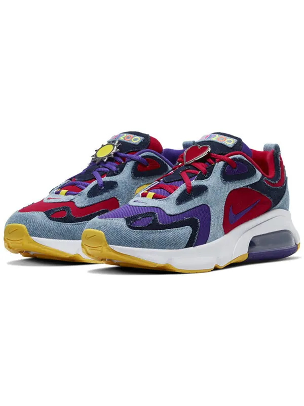 Кроссовки air max 200 sp Nike — изображение 2 из 4, синий/красный/фиолетовый