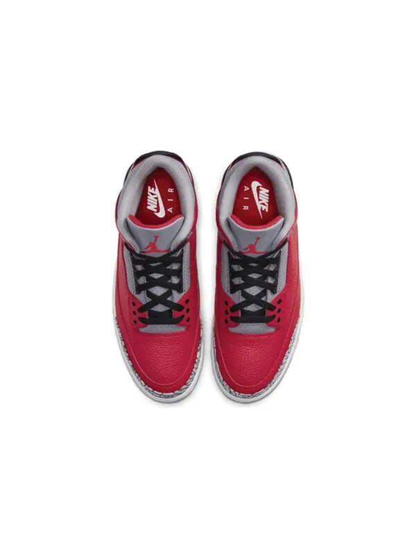 Кроссовки 3 ретро se Air Jordan — изображение 4 из 4, красный/серый