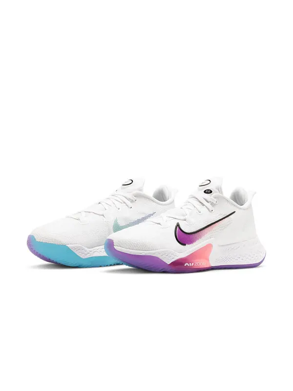 Кроссовки air zoom bb nxt ep Nike — изображение 3 из 4, белый/фиолетовый