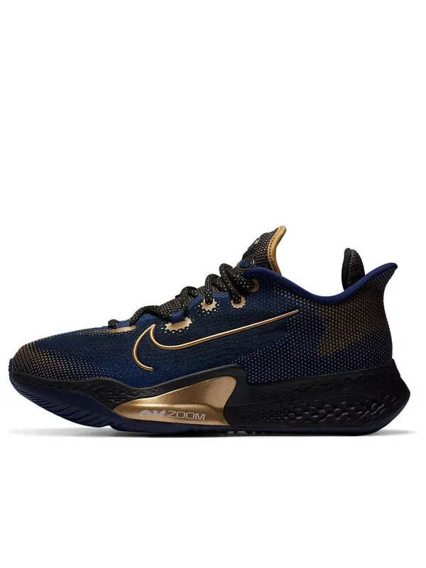 Кроссовки air zoom bb nxt ep Nike — изображение 1 из 4, синий/золотистый/черный