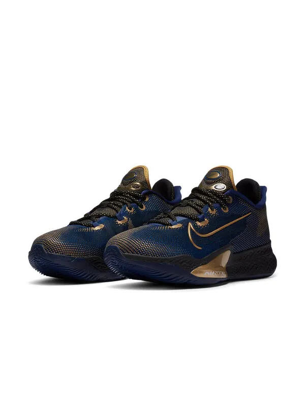 Кроссовки air zoom bb nxt ep Nike — изображение 3 из 4, синий/золотистый/черный