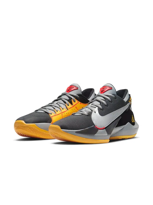 Кроссовки зум фрик 2 Nike — изображение 3 из 4, серый/серебристый/желтый