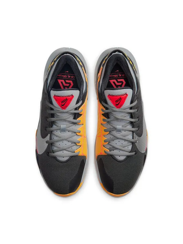 Кроссовки зум фрик 2 Nike — изображение 4 из 4, серый/серебристый/желтый