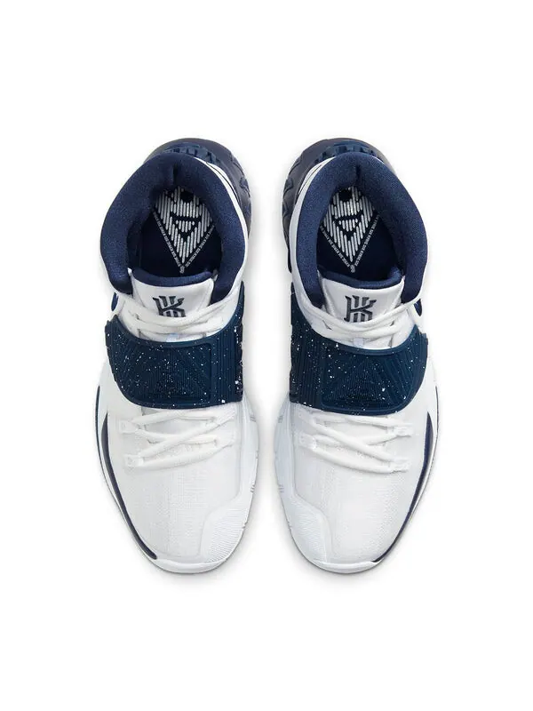 Кроссовки kyrie 6 тб Nike — изображение 4 из 4, синий/белый