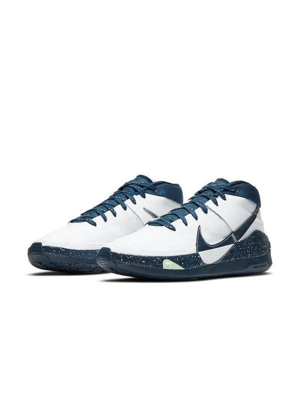 Кроссовки кд 13 тб Nike — изображение 3 из 4, белый/синий