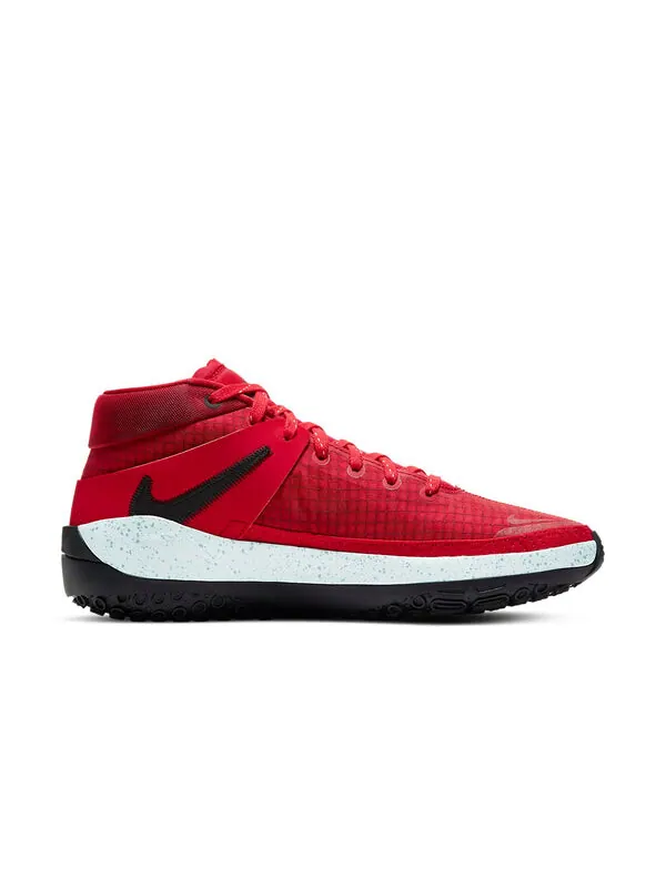 Кроссовки кд 13 тб Nike — изображение 2 из 4, красный/черный