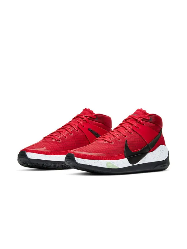 Кроссовки кд 13 тб Nike — изображение 3 из 4, красный/черный