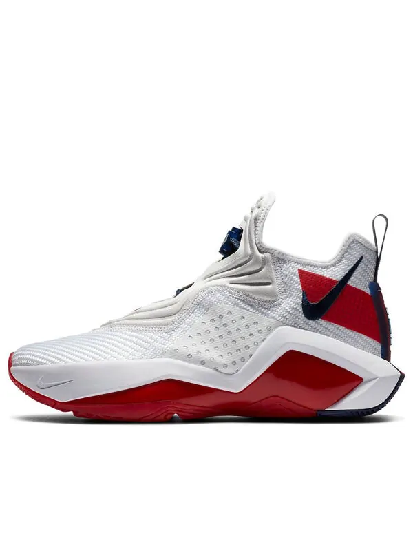 Кроссовки леброн солдат 14 Nike — изображение 1 из 4, белый/красный