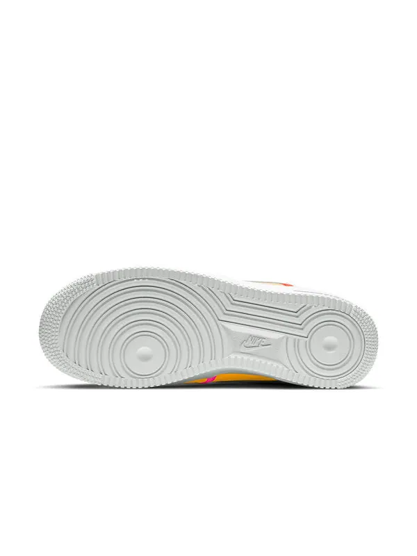 Кроссовки air force 1 '07 low lx 'stitched canvas - melon tint' Nike — изображение 3 из 3, зеленый/розовый