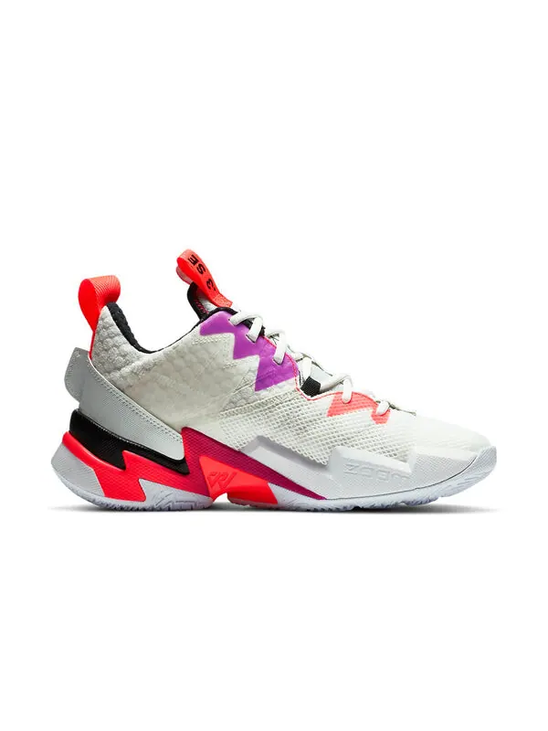 Кроссовки why not zer0.3 se pf 'flash crimson' Air Jordan — изображение 2 из 4, черный///фиолетовый
