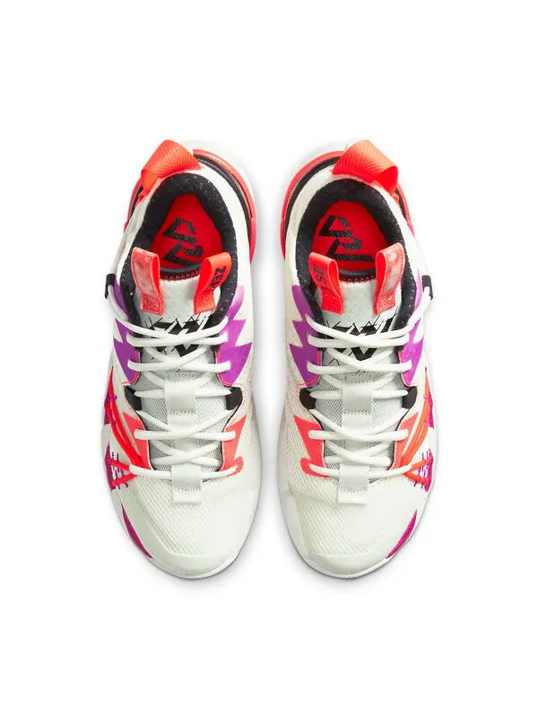 Кроссовки why not zer0.3 se pf 'flash crimson' Air Jordan — изображение 4 из 4, черный///фиолетовый
